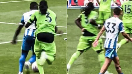 Premier League star, 25, breaks silence on awkwardly-sized shorts after suffering repeated wardrobe malfunctions