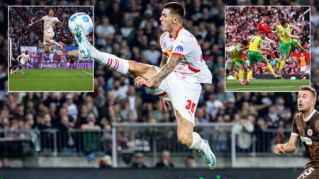Benjamin Sesko boasts Cristiano Ronaldo-esque leap set to strike fear in Premier League defenders upon Man Utd move