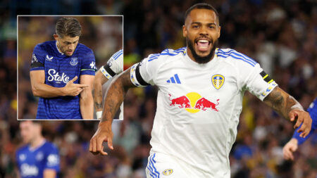 Leeds 1 Everton 0:  Lukas Nmecha penalty hands Whites controversial victory on Premier League return