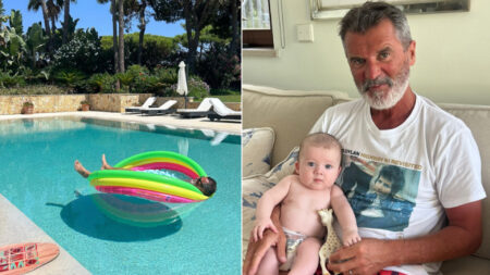 Man Utd hardman Roy Keane shows his softer side with wholesome Instagram post and nine-word message on 54th birthday