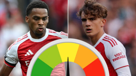 Arsenal ratings: Timber shines with two goals and an assist from right-back as Dowman shows what all the fuss is about