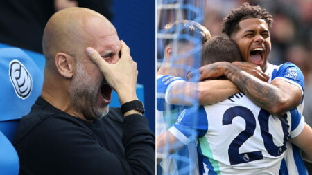 Brighton 2 Man City 1: Sensational Seagulls snatch second-half comeback win to send Guardiola & Co into bottom half