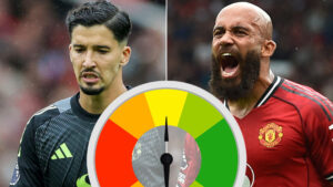 Man Utd player ratings: Bayindir howler proves both keepers must go as Zirkzee fails to impress but Mbeumo looks bright
