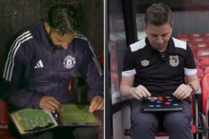 Fans in stitches over Grimsby’s ‘elite level trolling’ of Man Utd… and even local chippy is getting in on the banter