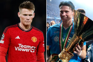 Scott McTominay nominated for Ballon d’Or just a year after being dumped by Man Utd after Napoli title-winning heroics