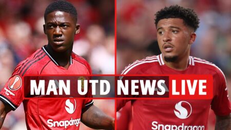Man Utd transfer news LIVE: Mainoo ‘could LEAVE before deadline’, Sancho to Roma ‘back ON’, United close in on Lammens,
