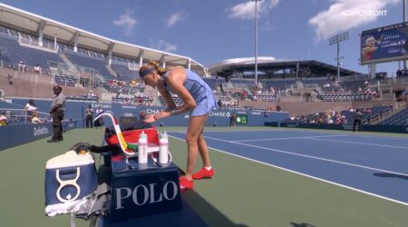 US Open suffers travel chaos as fans miss start of action and forced to walk along highway to reach Flushing Meadows