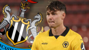 Newcastle hold talks over Jorgen Strand Larsen with Wolves star keen on transfer to solve striker crisis