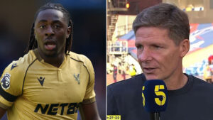 Crystal Palace boss Glasner reveals reason why Eze isn’t featuring in Conference League clash as Arsenal close in