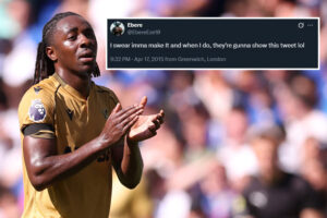 Ebere Eze’s incredible tweet from 10 YEARS AGO emerges with England star on brink of £67.5million Arsenal transfer