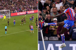 Palace 1 Fredrikstad 0: Glasner’s troops put Eze transfer nightmare to one side to win first ever European game