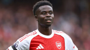 Arsenal dealt massive blow as Bukayo Saka in race against time to be fit for Man City clash after fresh hamstring injury