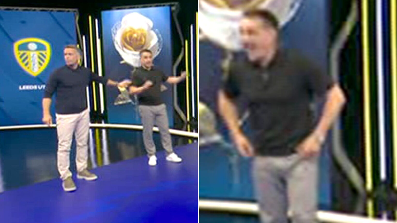 ‘Do I have to apologise?’ – Gary Neville caught out with awkward Leeds comment after ‘thinking Sky Sports was on break’