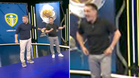 ‘Do I have to apologise?’ – Gary Neville caught out with awkward Leeds comment after ‘thinking Sky Sports was on break’