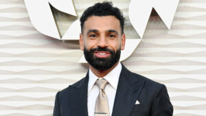 Mo Salah hugs Alessia Russo as Premier League stars and sporting royalty pack red carpet for PFA Awards