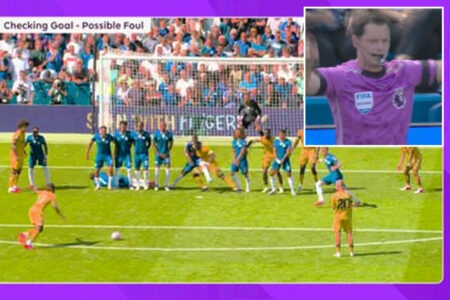 ‘Football is dead now’ – Fans furious as VAR ‘bails out’ Robert Sanchez howler thanks to little-known rule