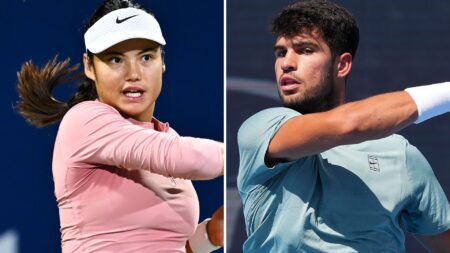 US Open Mixed Doubles LIVE SCORES: Jannik Sinner withdraws as Raducanu and Alcaraz pair up to face Draper and Pegula