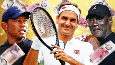 Tennis legend Roger Federer now worth BILLION… becoming just seventh athlete to ever crack ten figures
