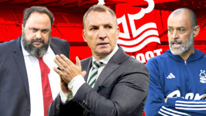 Nottingham Forest make Brendan Rodgers top manager target with Nuno Espirito Santo expected to get boot this week