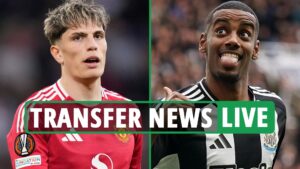 Transfer news LIVE: Garnacho ‘on verge of Chelsea move’, Liverpool get Isak BOOST, Tottenham dealt Savinho BLOW