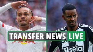 Transfer news LIVE: Liverpool set for £130MILLION Isak bid, Spurs HIJACK rivals Chelsea for £52m star, Garnacho LATEST
