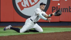 Yankees not yet sure when Aaron Judge will return to outfield