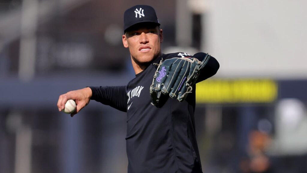 Yankees’ Aaron Judge takes ‘good step forward’ towards potential outfield return