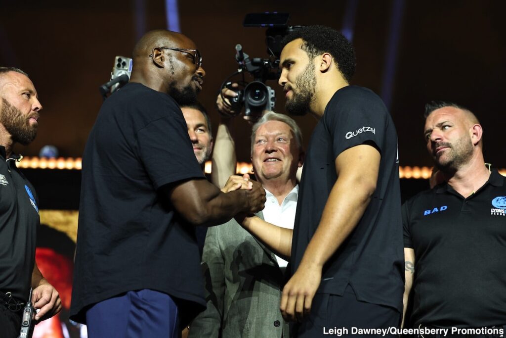 The psychological game: Moses Itauma Attempts to Read Dillian Whyte’s Eyes for a “Wolf or Sheep” Glimpse