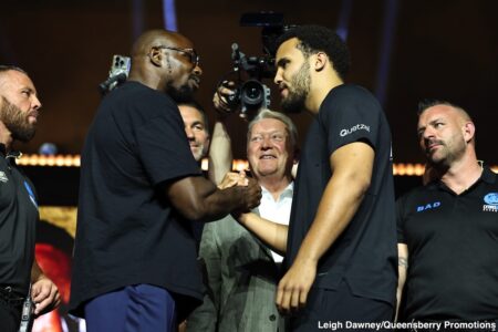 The psychological game: Moses Itauma Attempts to Read Dillian Whyte’s Eyes for a “Wolf or Sheep” Glimpse