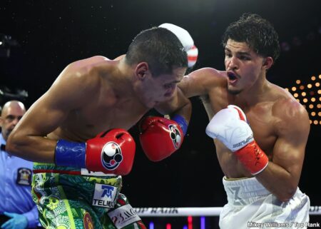 Bradley Backs Zayas to Upset Vergil Ortiz Jr.: Is Top Rank Protecting Their WBO Champion?