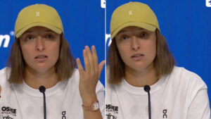 ‘Excuse me?’ – Iga Swiatek left bemused after being asked about haircut at US Open press conference