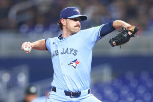 Shane Bieber gets 9 strikeouts in first start since 2024, leading Blue Jays to 5-2 win over Marlins