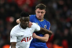 ‘He was a beast’ – Barnet star recalls being outmuscled by Spurs ace at Wembley as side return to EFL after 7-year break