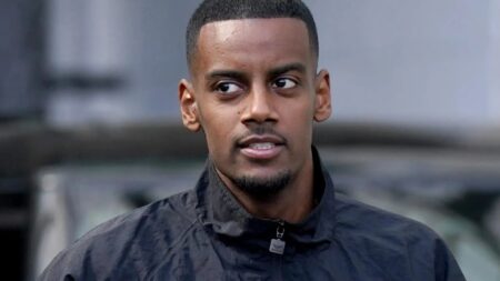 Alexander Isak ARRIVES at Newcastle training for showdown talks over future amid Liverpool transfer interest