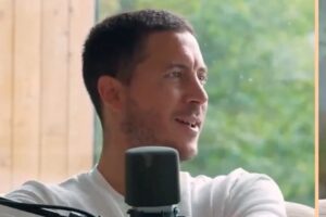 ‘Cut that part’ – Chelsea legend Eden Hazard reveals he was huge fan of Blues’ rivals before becoming their tormentor