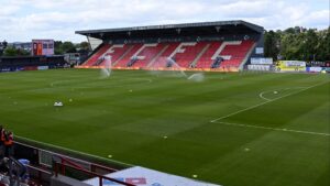 EFL clash stopped after medical emergency in crowd as players are forced to leave pitch