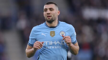 Mateo Kovacic ruled out for two months in Man City transfer blow as Pep Guardiola is left with just three midfielders