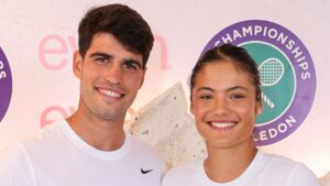 Emma Raducanu lifts lid on Carlos Alcaraz dating rumours after sparking romance speculation earlier this summer