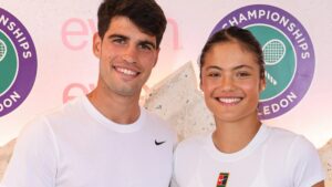Emma Raducanu and rumoured love interest Carlos Alcaraz could be forced to pull out of million US Open mixed doubles