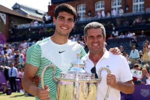 Moment Carlos Alcaraz left his humble dad fuming by buying him an Aston Martin for his birthday