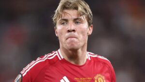 Man Utd receive huge boost to hopes of shipping out Rasmus Hojlund as Napoli include special clause in deal