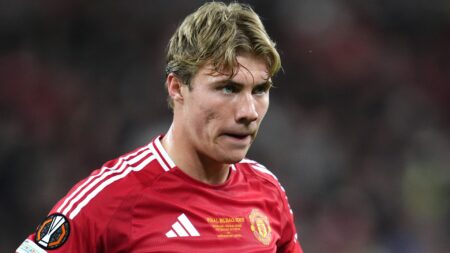 Man Utd ‘close to finally getting rid of Hojlund with Champions League giants ready to agree £39m loan-to-buy transfer’