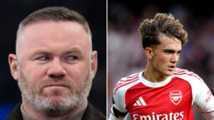 Wayne Rooney reveals what son Kai said about Max Dowman after Man Utd starlet played against Arsenal wonderkid, 15