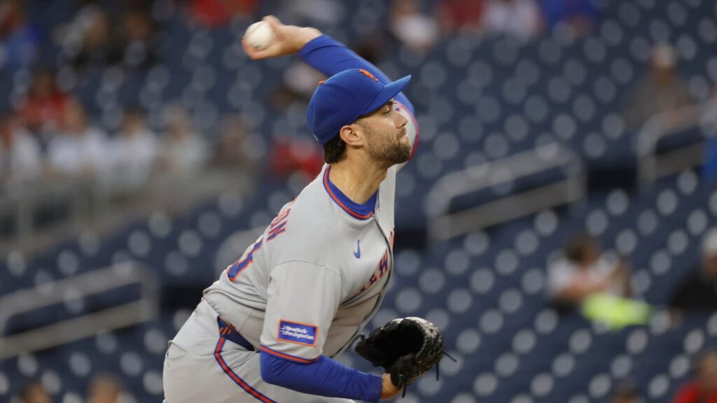 Mets smack four homers, David Peterson delivers eight strong innings in 8-1 win over Nationals