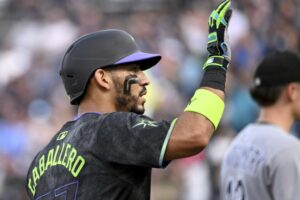 José Caballero started game with Rays and ended it with Yankees. He has a message for each team