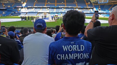 Inside Chelsea’s ‘very awkward’ trophy lift event with empty seats and fans saying ‘players couldn’t care less’