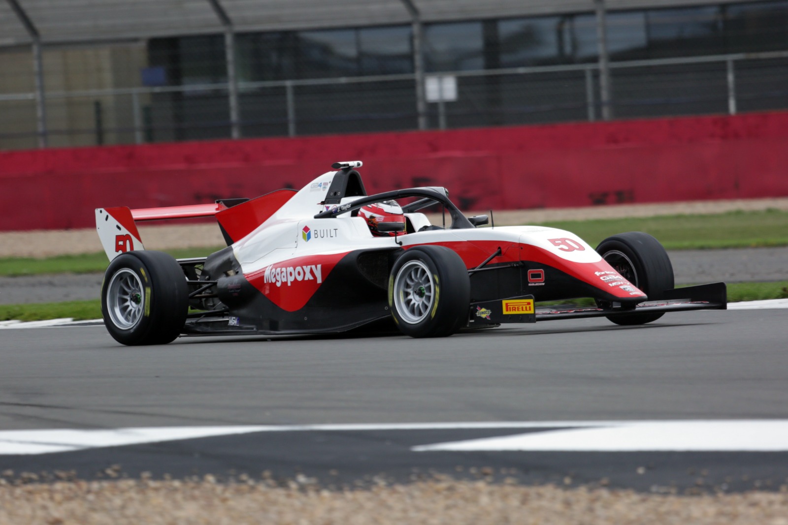 Taylor won his first race of the season in the GB4 opener, then doubled up in the wet race two