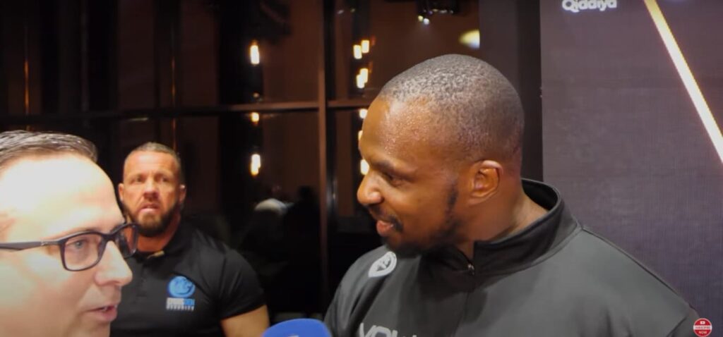 Dillian Whyte’s Emotional Grand Arrivals: The ‘Baby Snatcher’ Gaffe Sparks a Heated Response, But Whyte Remains Confident Against Moses Itauma