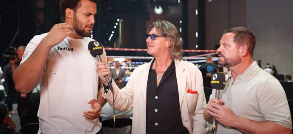 Gareth A. Davies Weirds Out Moses Itauma With Bizarre Showering Question Before Dillian Whyte Fight