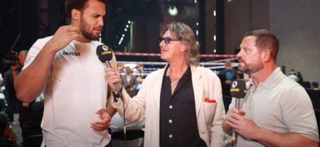 Gareth A. Davies Weirds Out Moses Itauma With Bizarre Showering Question Before Dillian Whyte Fight